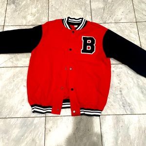 Red Varsity Jacket